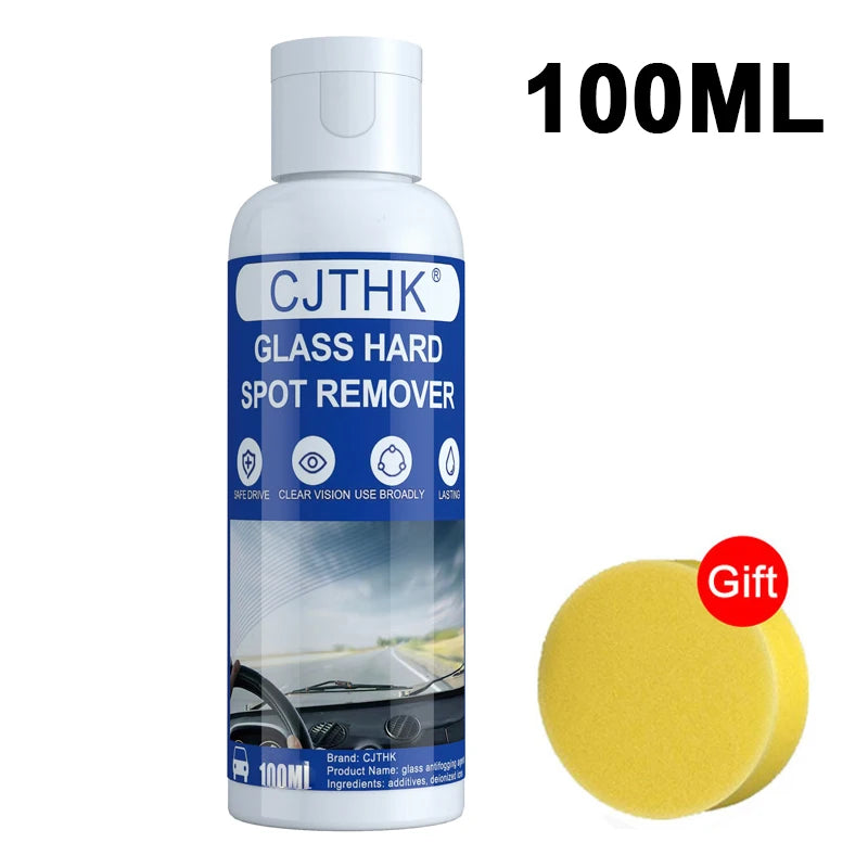 Car Glass Polish Coating Kit for Windshield Oil Film Removal Paste Car Glass Water Repellent Anti Rain Hydrophobic Cleaning Kits