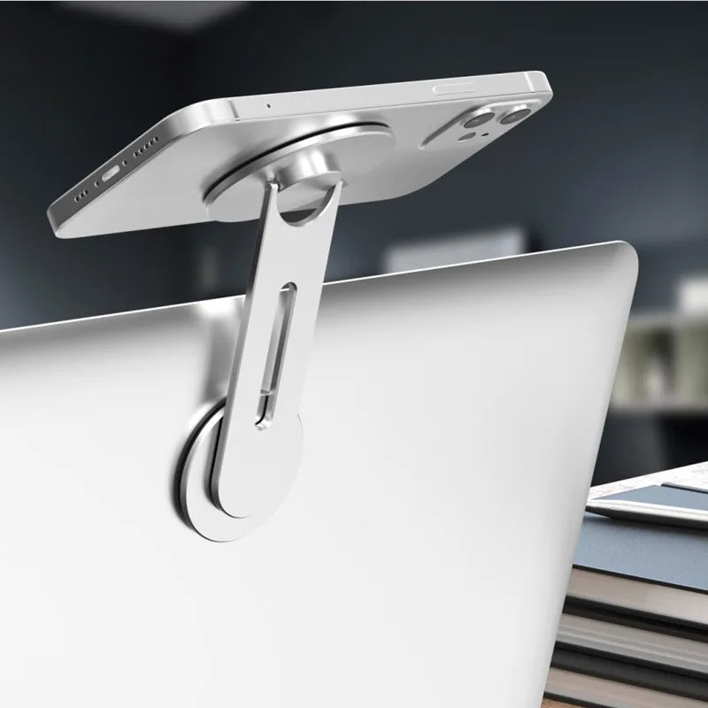 Universal Car Mobile Phone Holder Invisible Foldaway  Magnetic New Laptop Side Mount Floating Screen Vehicle Hidden Bracket